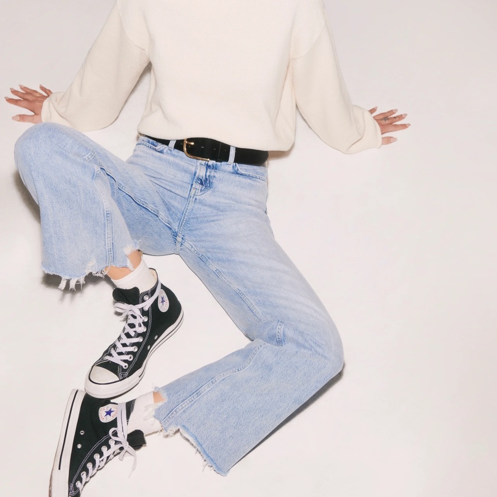 Reformation Wilder High Rise Crop Jeans